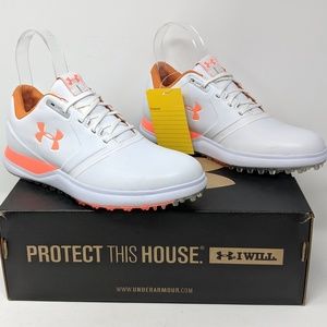NEW UNDER ARMOUR SAMPLE SPIKELESS GOLF SHOES